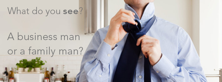 Whats do you see? A CEO or a father?